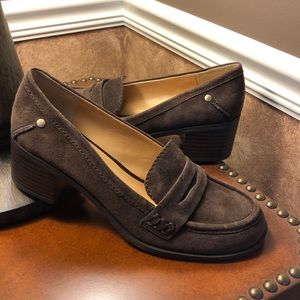 Nine West New Kimmie Brand New Suede Penny Loafers